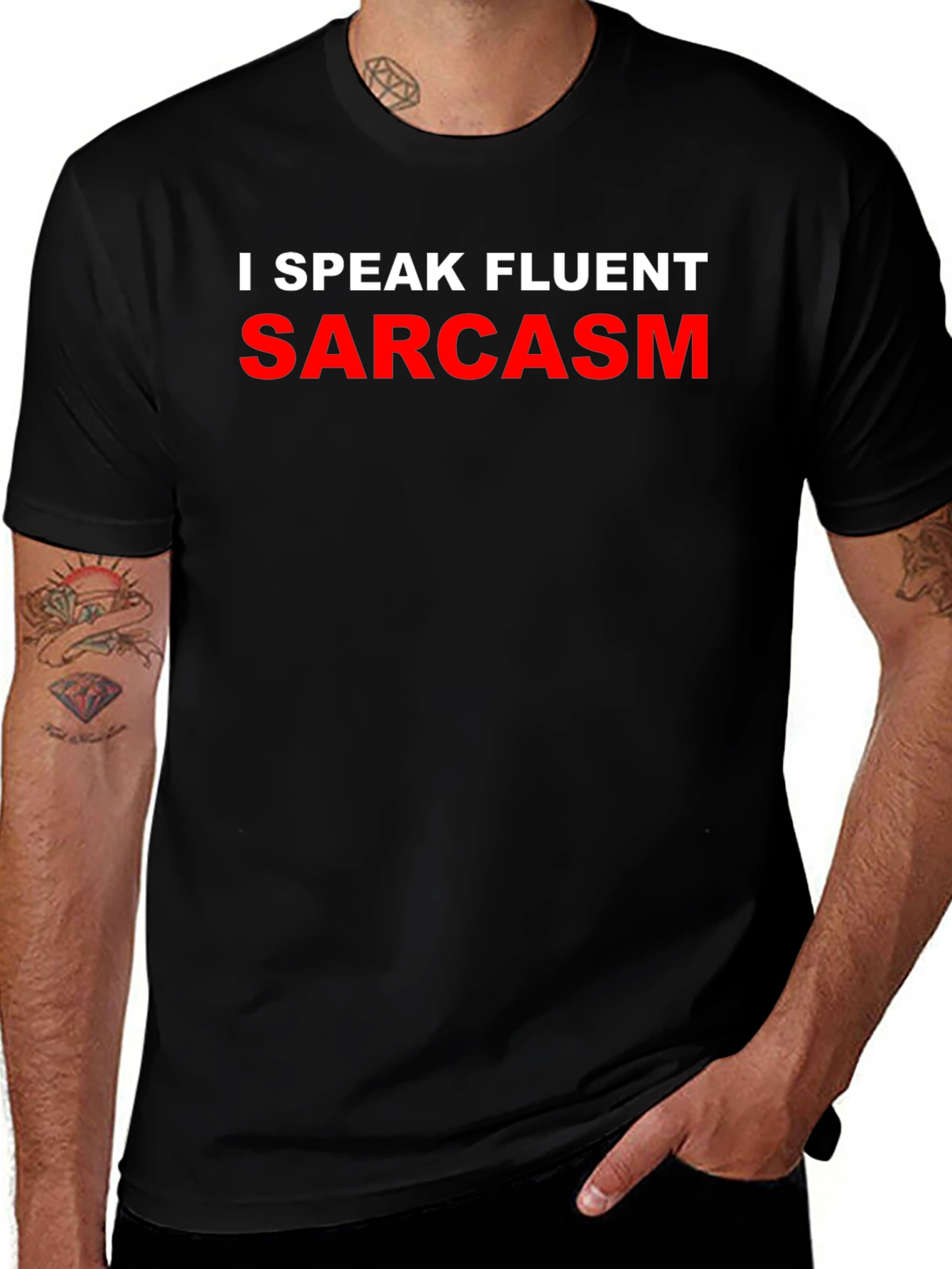 Sarcasm T-Shirt - Funny Novelty Tee