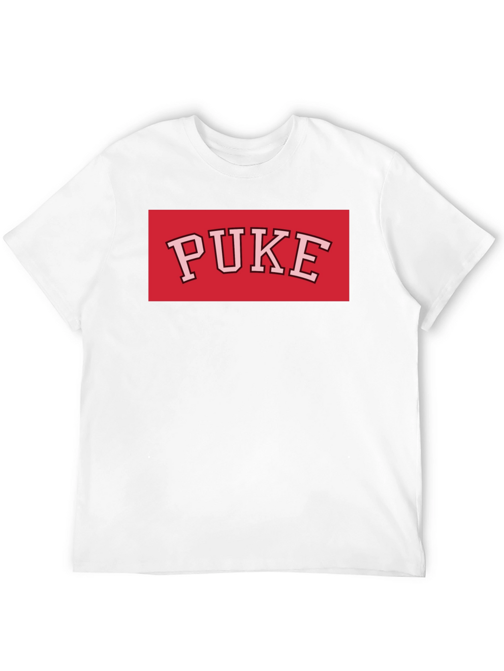 PUKE Graphic Tee - Bold Statement Shirt