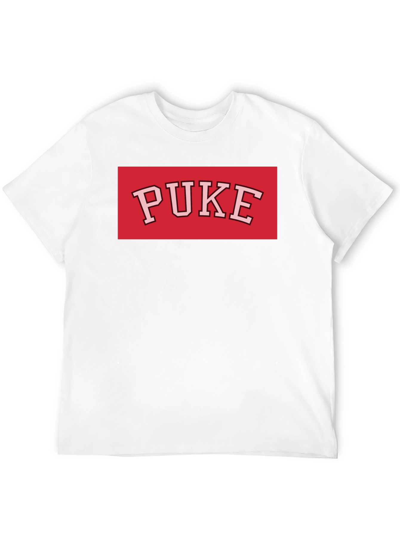 PUKE Graphic Tee - Bold Statement Shirt