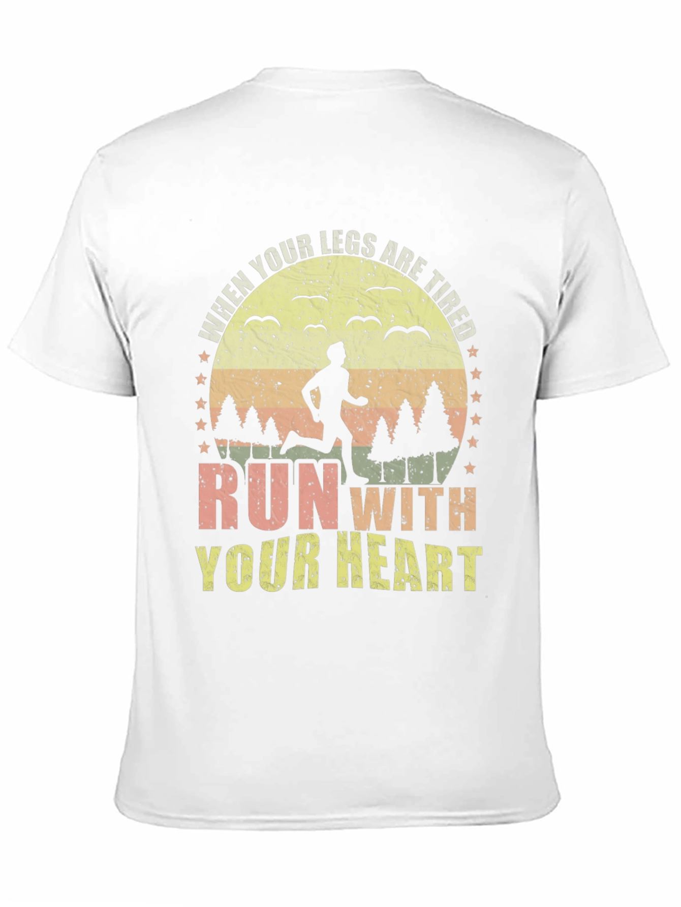 Run With Your Heart Graphic Tee