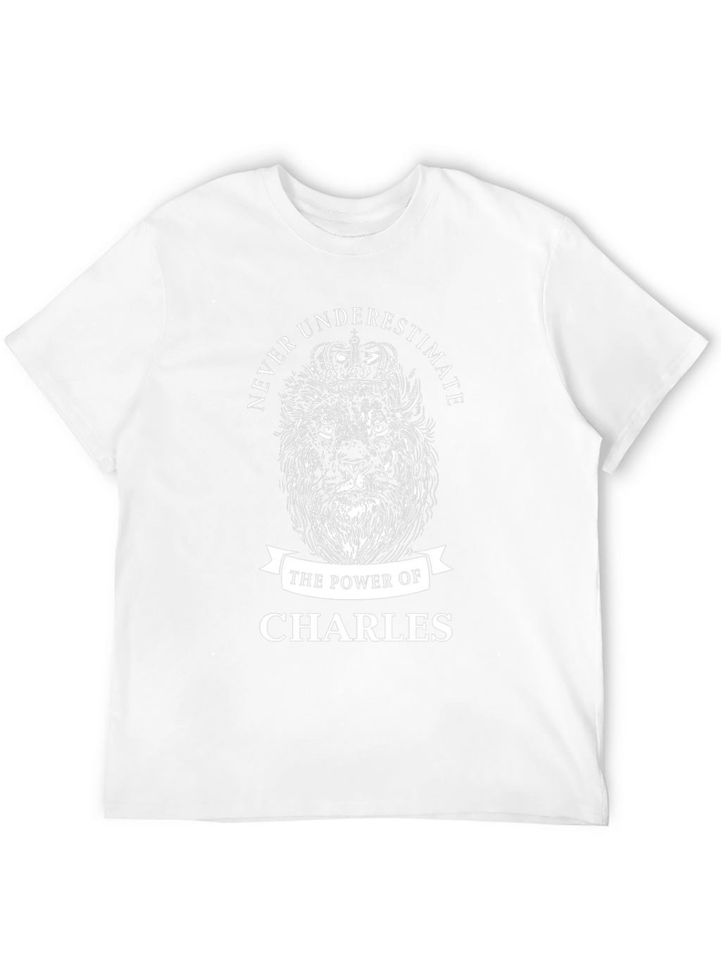 Never Underestimate Charles Black Graphic Tee