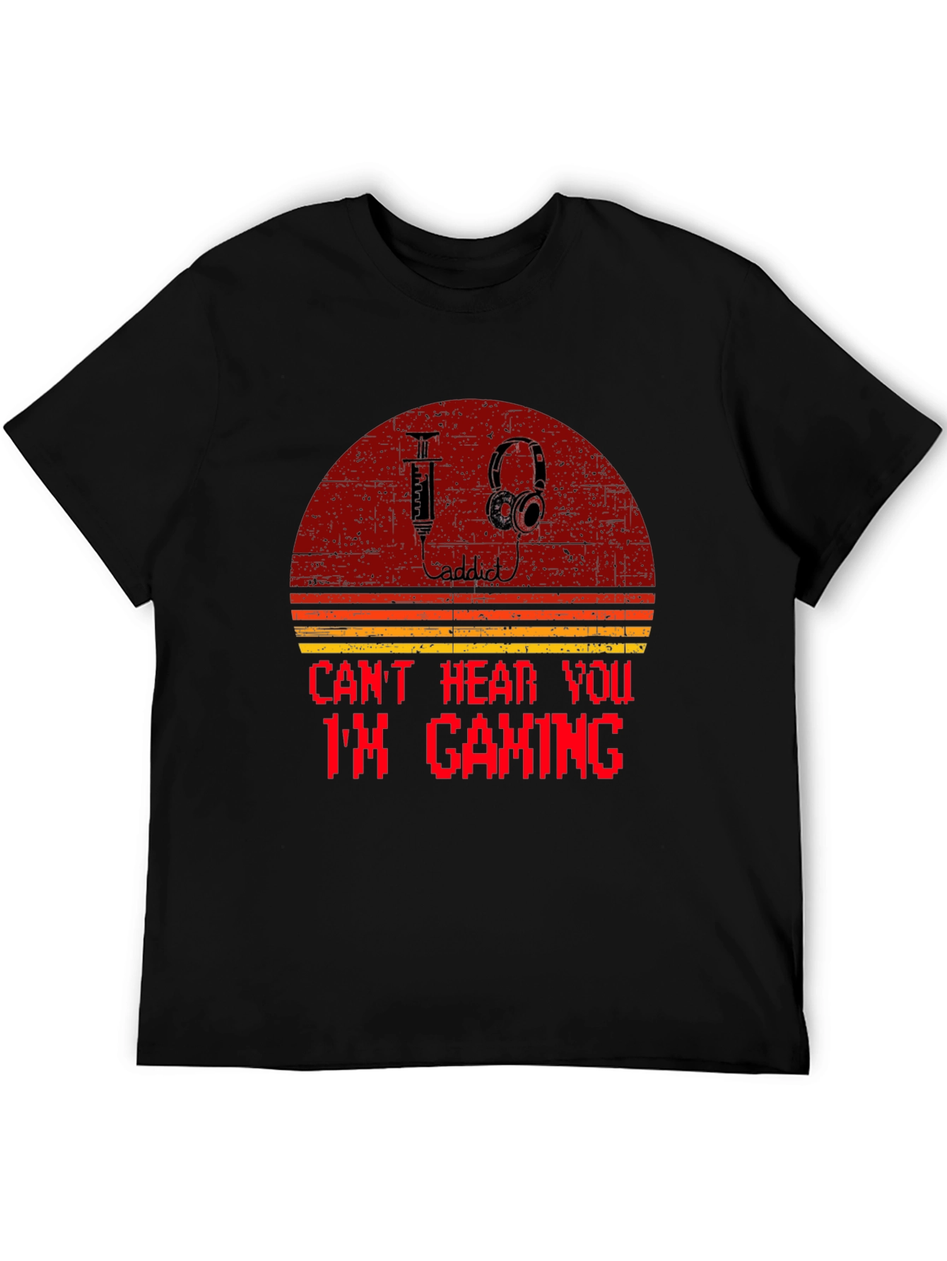Gaming Addict T-Shirt: Retro Style Tee
