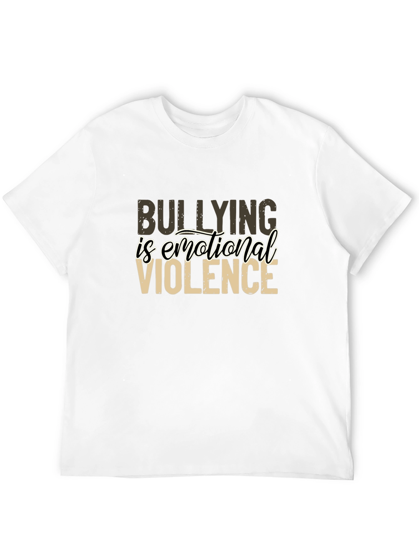 Bullying is Emotional Violence Graphic Tee