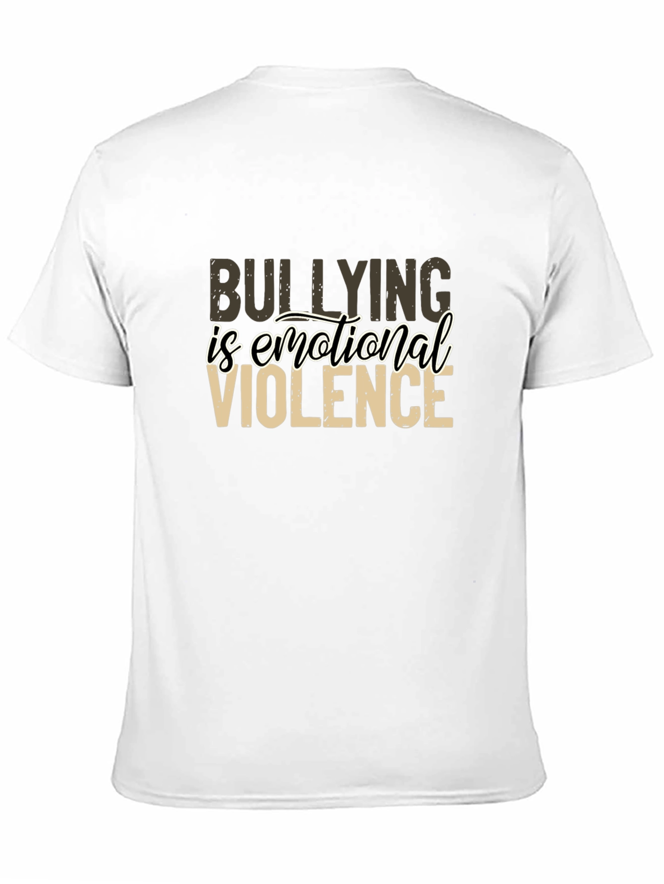 Bullying is Emotional Violence Graphic Tee