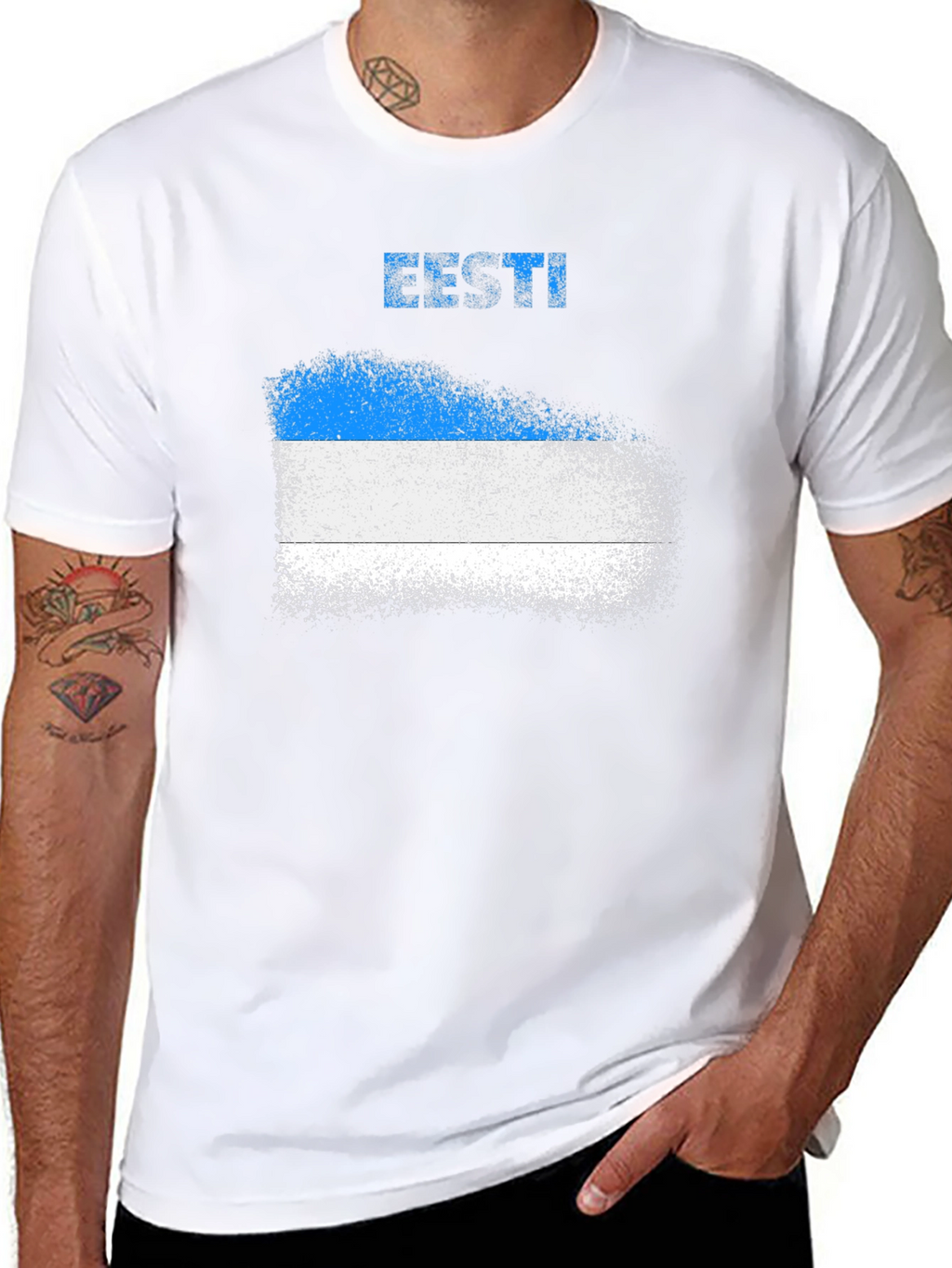 Estonia Flag T-Shirt - Eesti Pride Tee