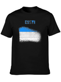 Estonia Flag T-Shirt - Eesti Pride Tee