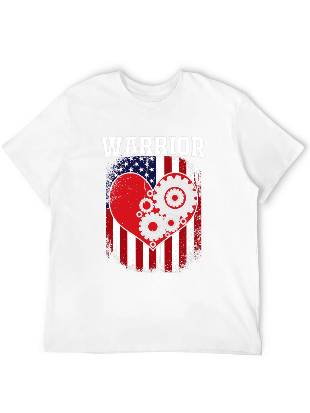 Warrior Patriotic Heart Gear T-Shirt