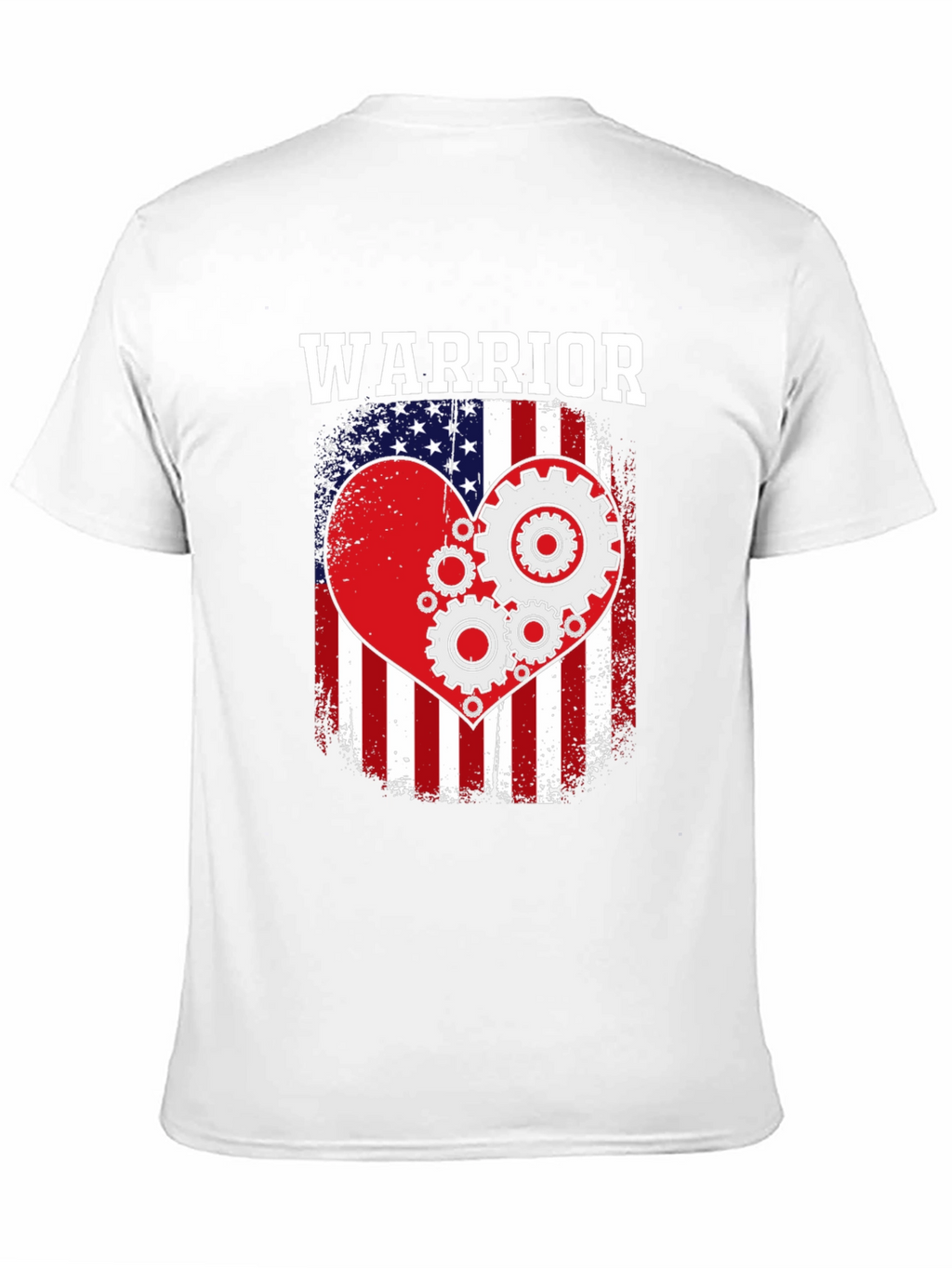Warrior Patriotic Heart Gear T-Shirt