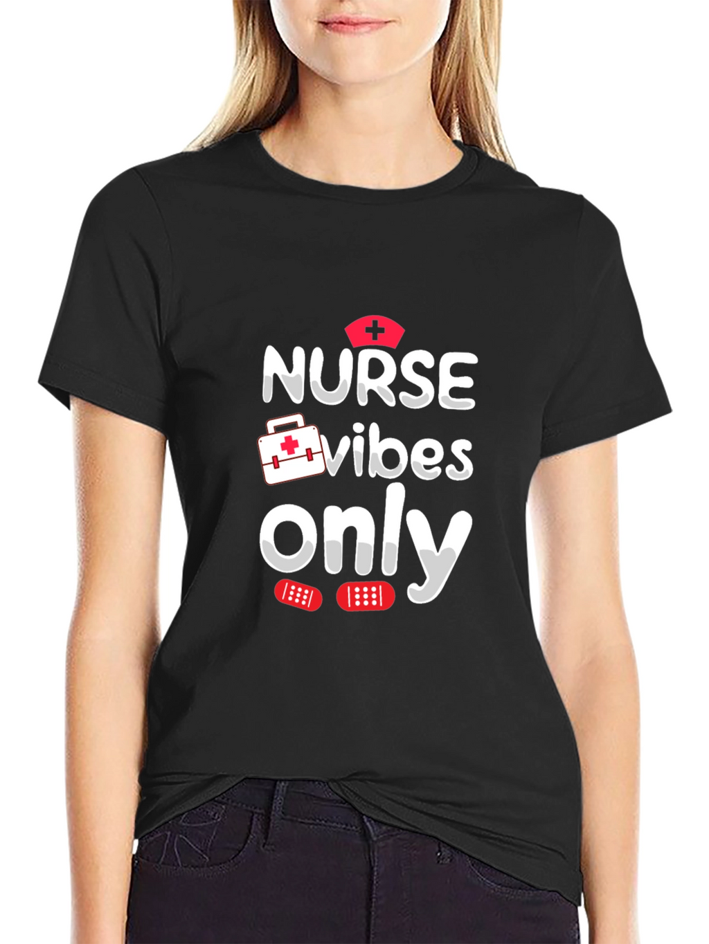 Nurse Vibes Only T-Shirt - Fun Medical Apparel