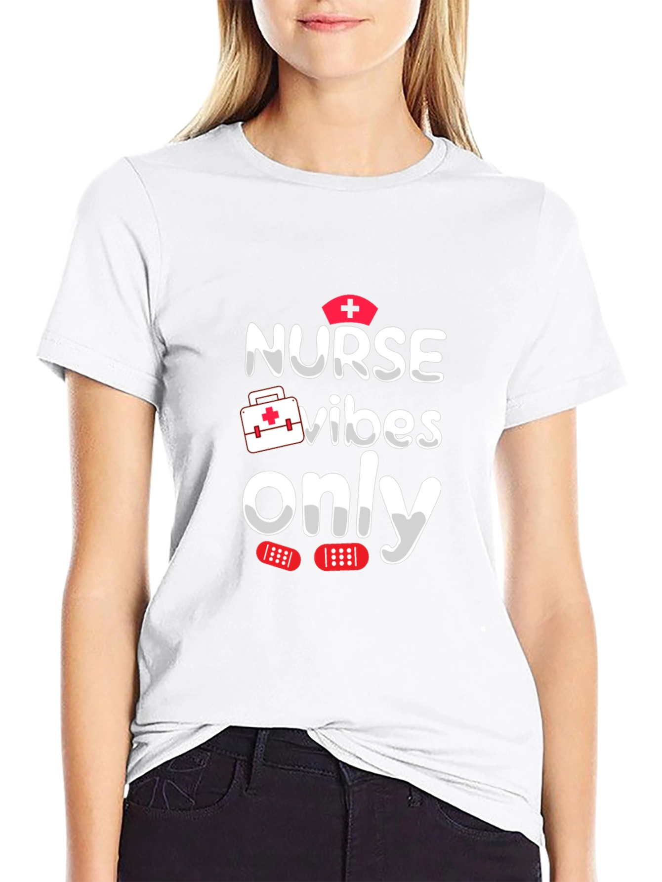 Nurse Vibes Only T-Shirt - Fun Medical Apparel