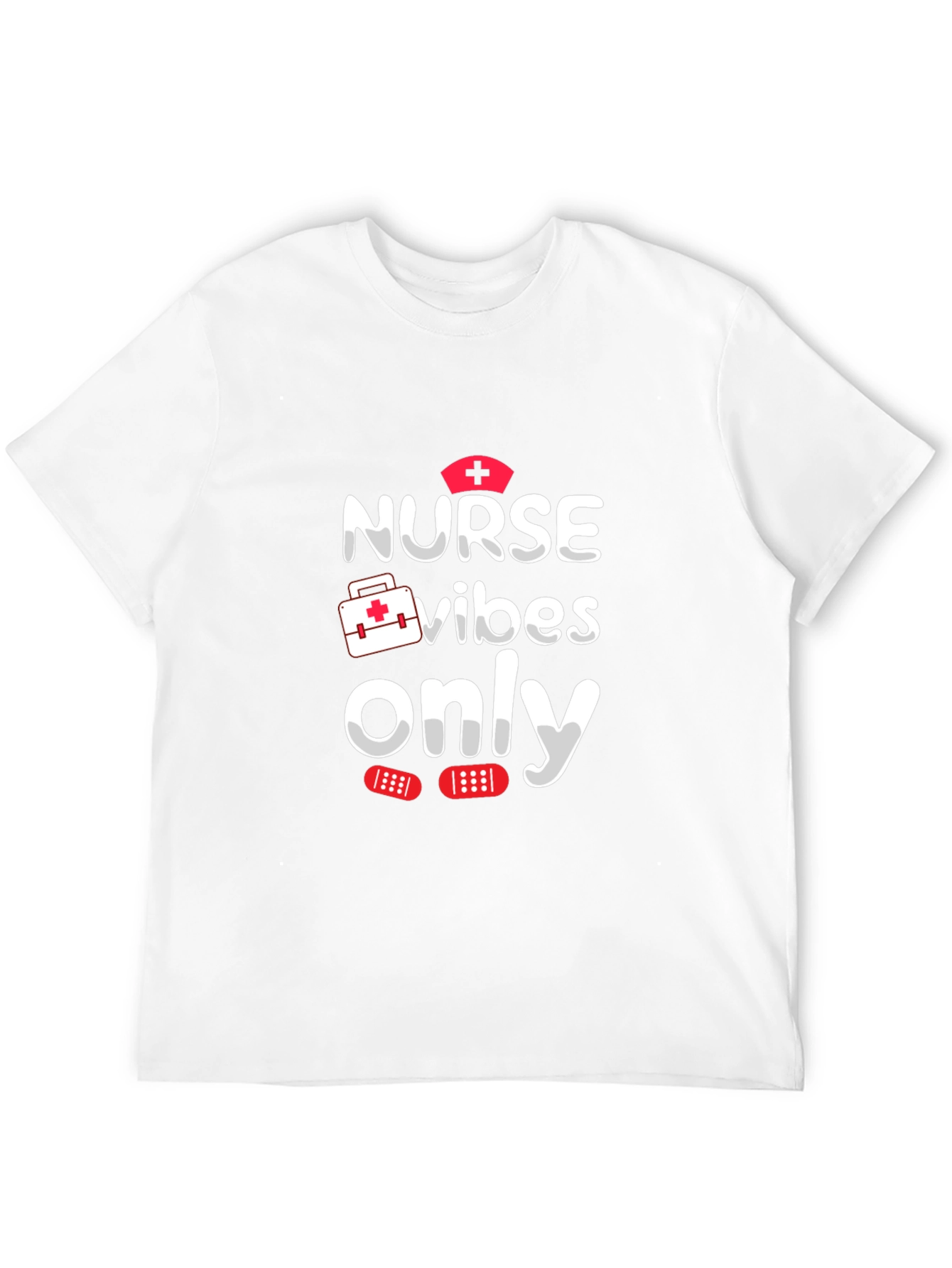 Nurse Vibes Only T-Shirt - Fun Medical Apparel