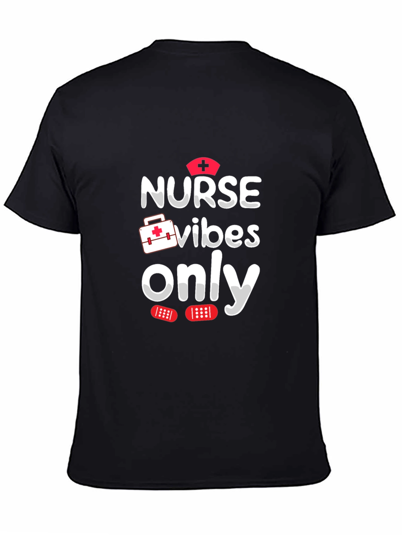 Nurse Vibes Only T-Shirt - Fun Medical Apparel
