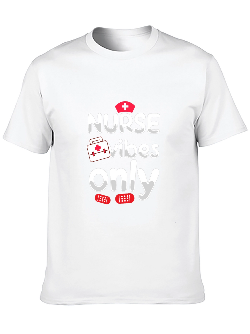 Nurse Vibes Only T-Shirt - Fun Medical Apparel