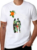 Hawaii Surfing Floral T-Shirt
