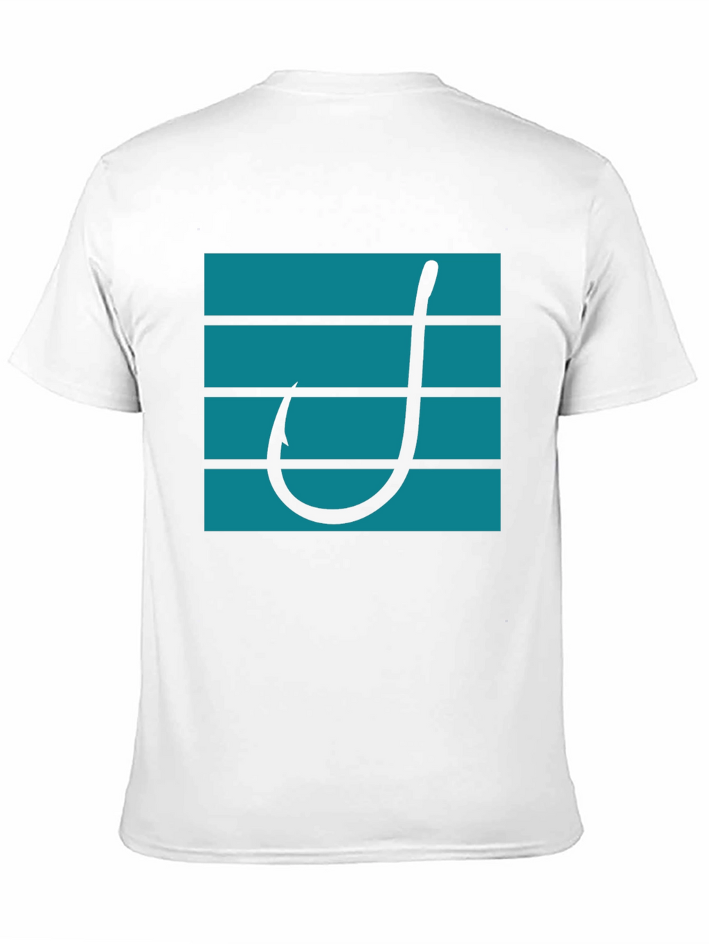 Fishing Hook Graphic Tee - Modern Angler Style