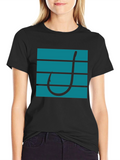 Fishing Hook Graphic Tee - Modern Angler Style