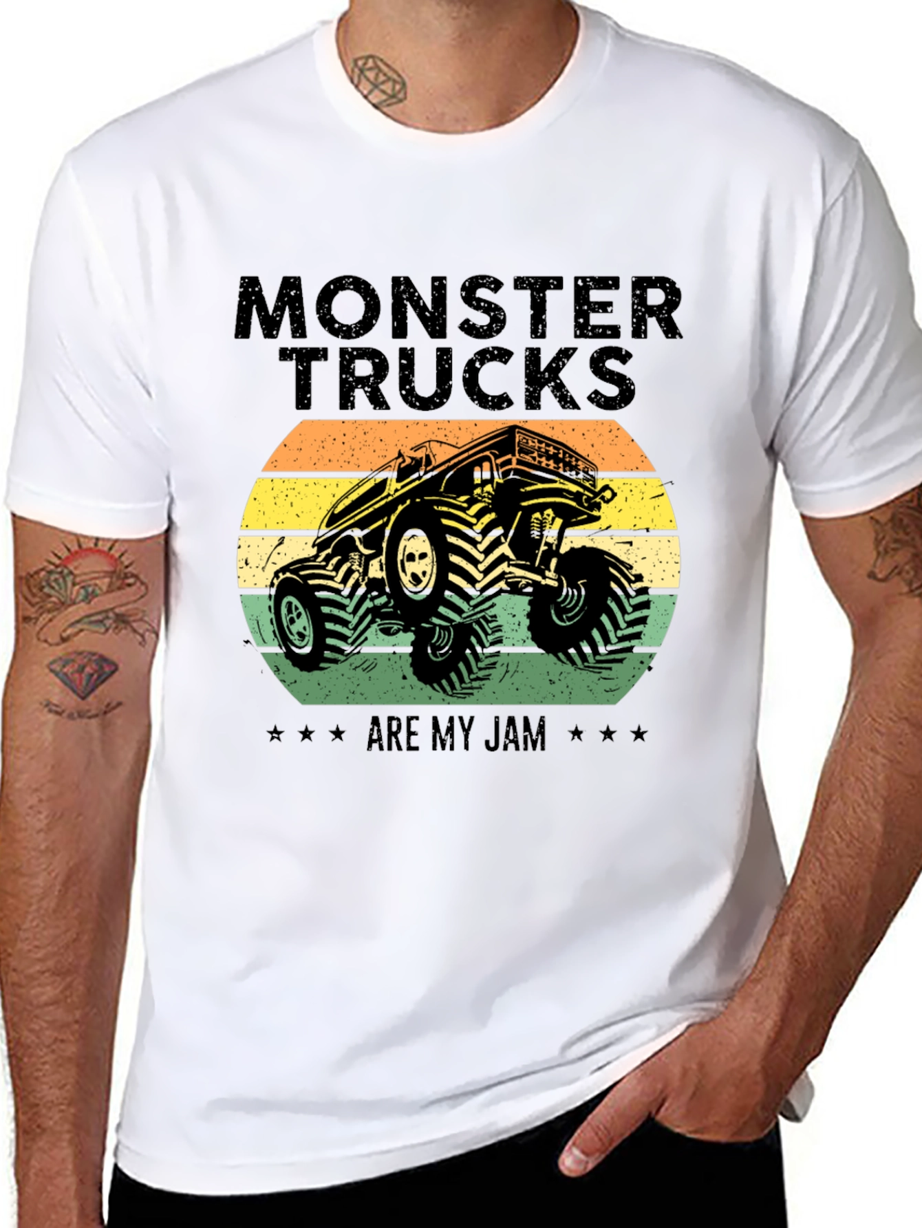 Monster Trucks Are My Jam T-Shirt