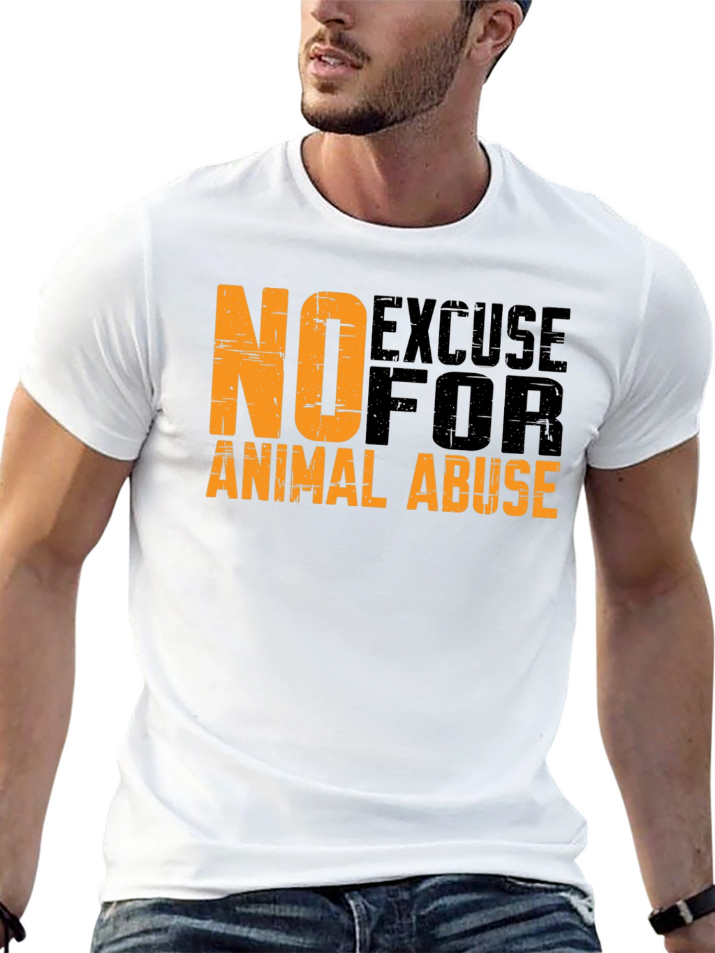 No Excuse For Animal Abuse T-Shirt