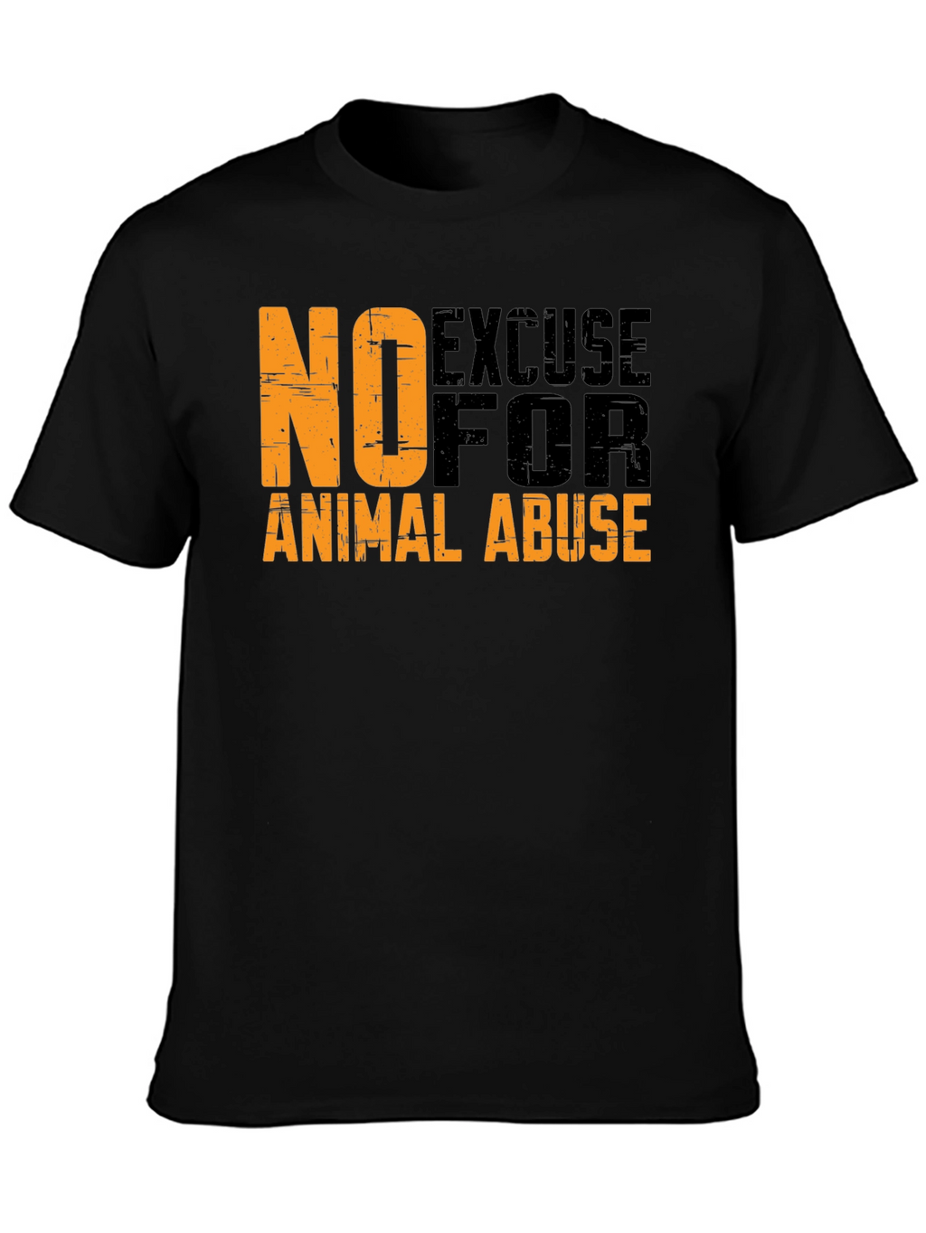 No Excuse For Animal Abuse T-Shirt