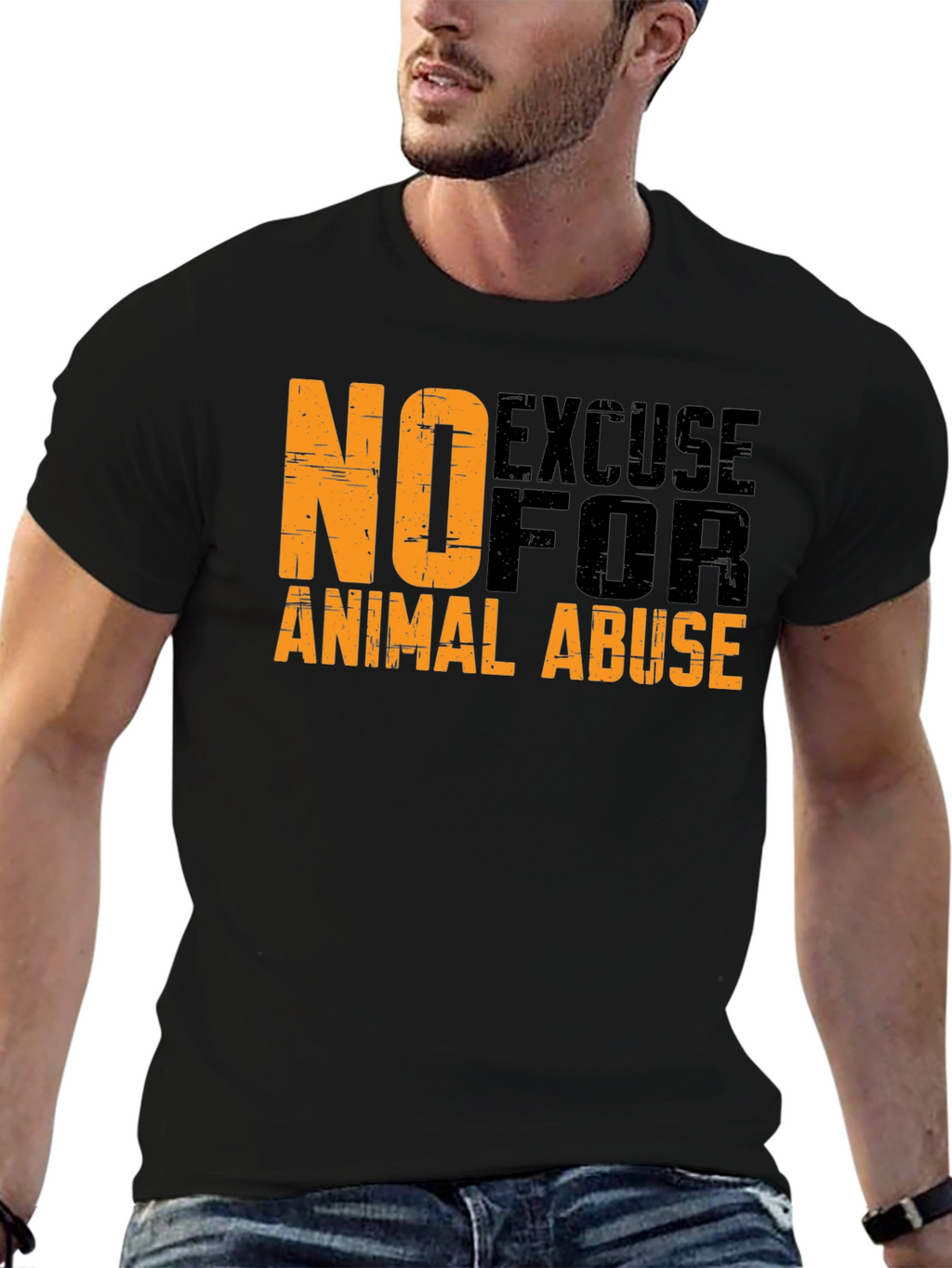 No Excuse For Animal Abuse T-Shirt