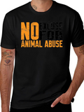 No Excuse For Animal Abuse T-Shirt