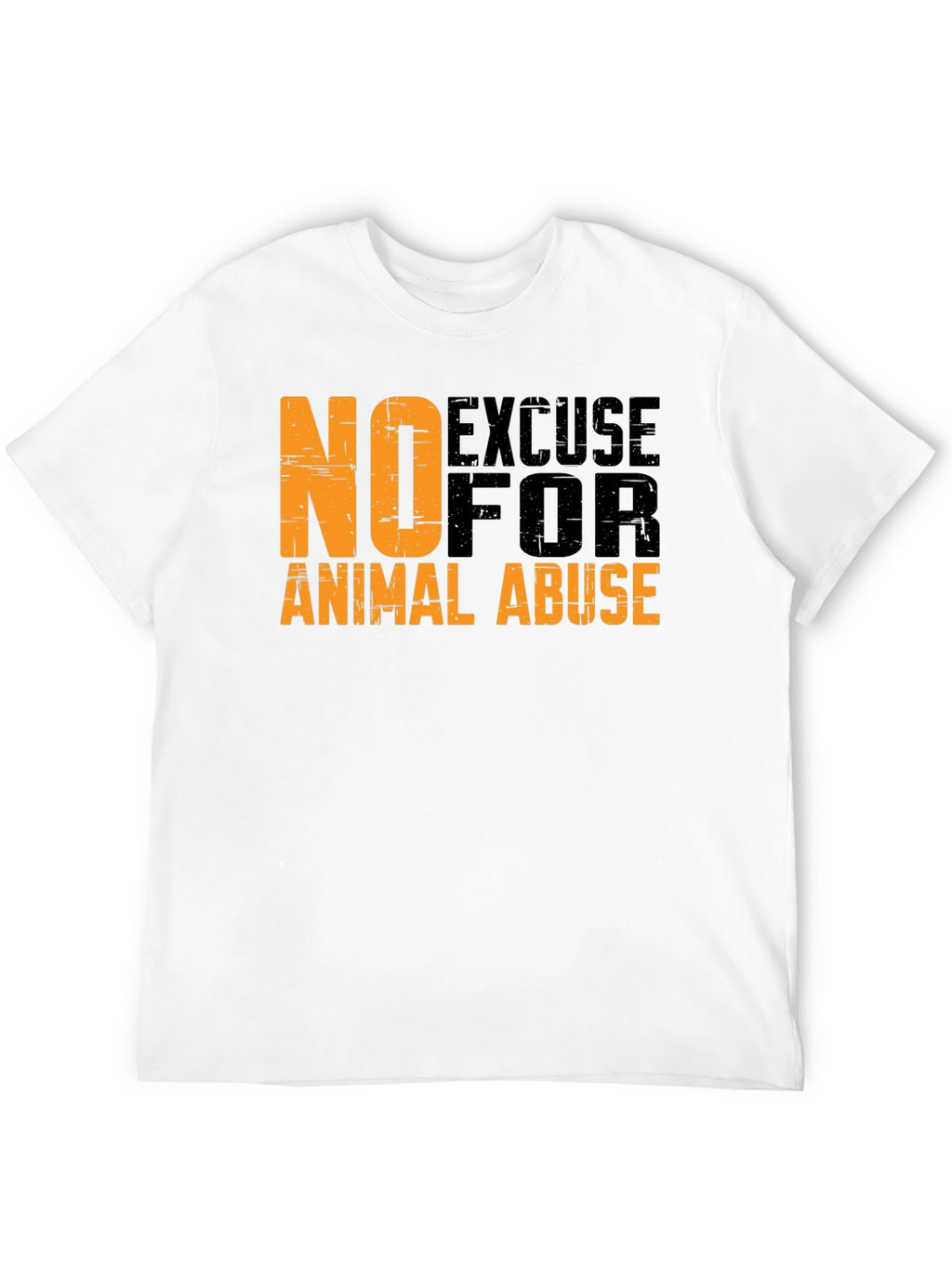 No Excuse For Animal Abuse T-Shirt