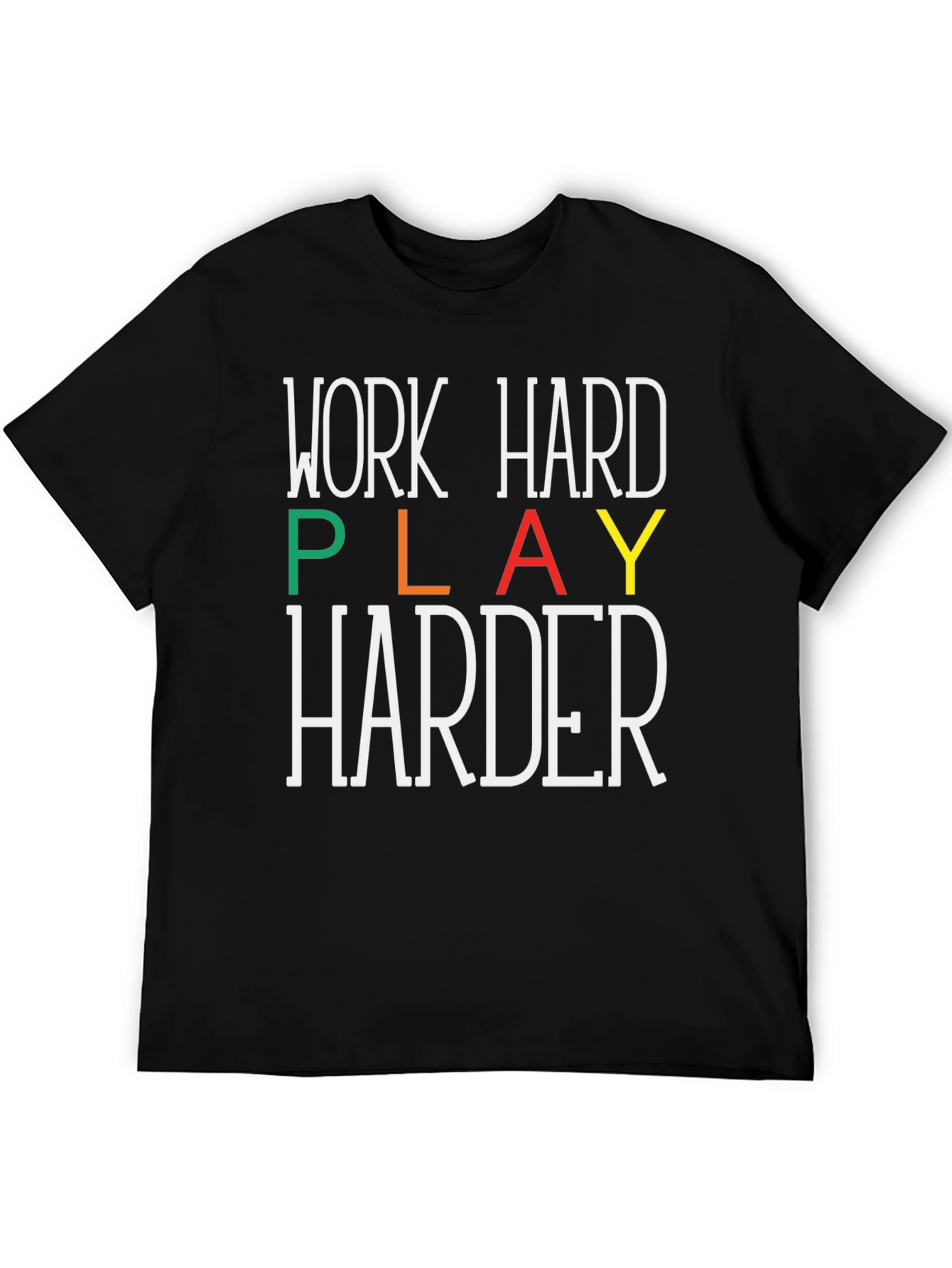 Work Hard Play Harder Graphic Tee