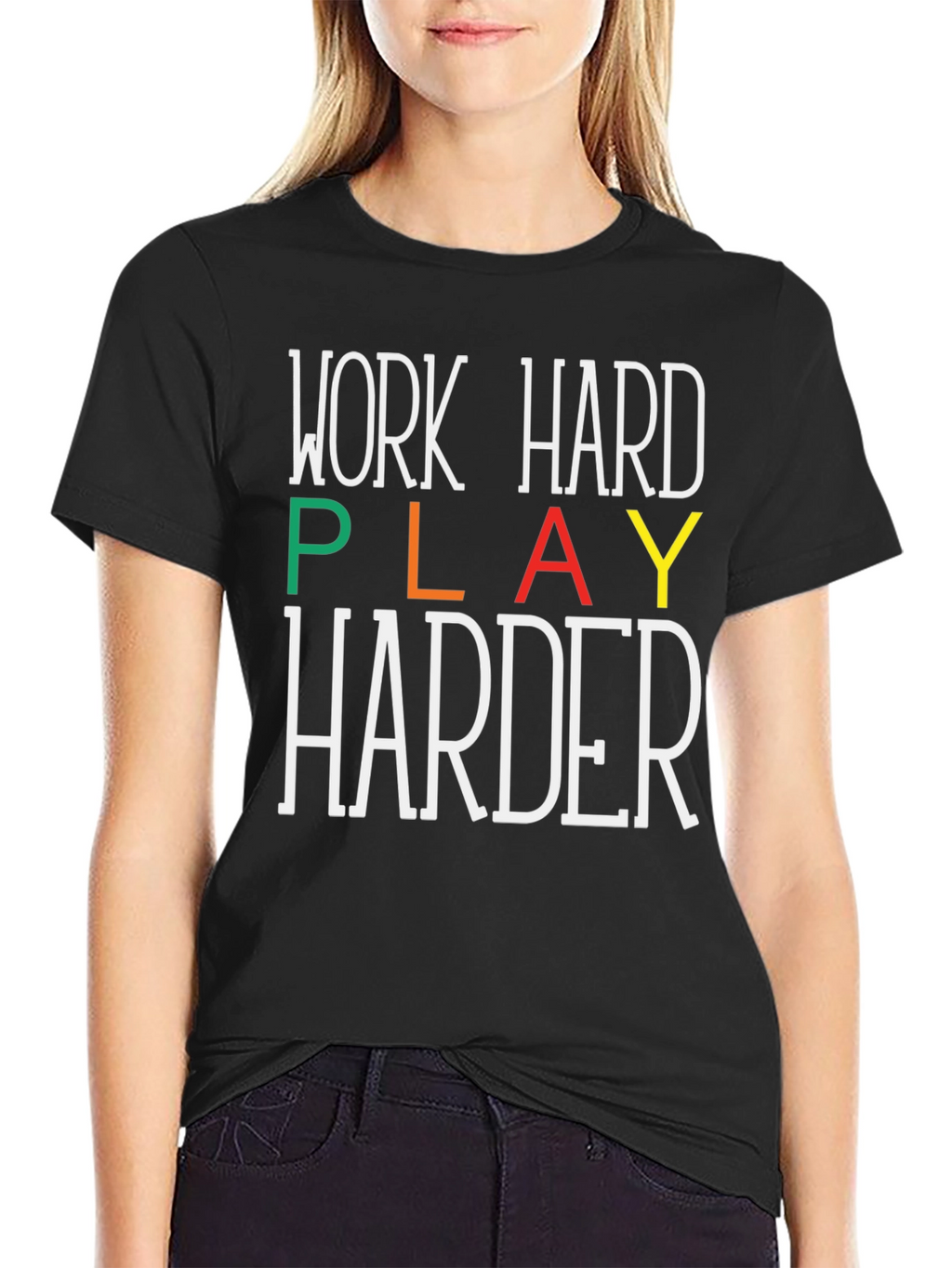 Work Hard Play Harder Graphic Tee