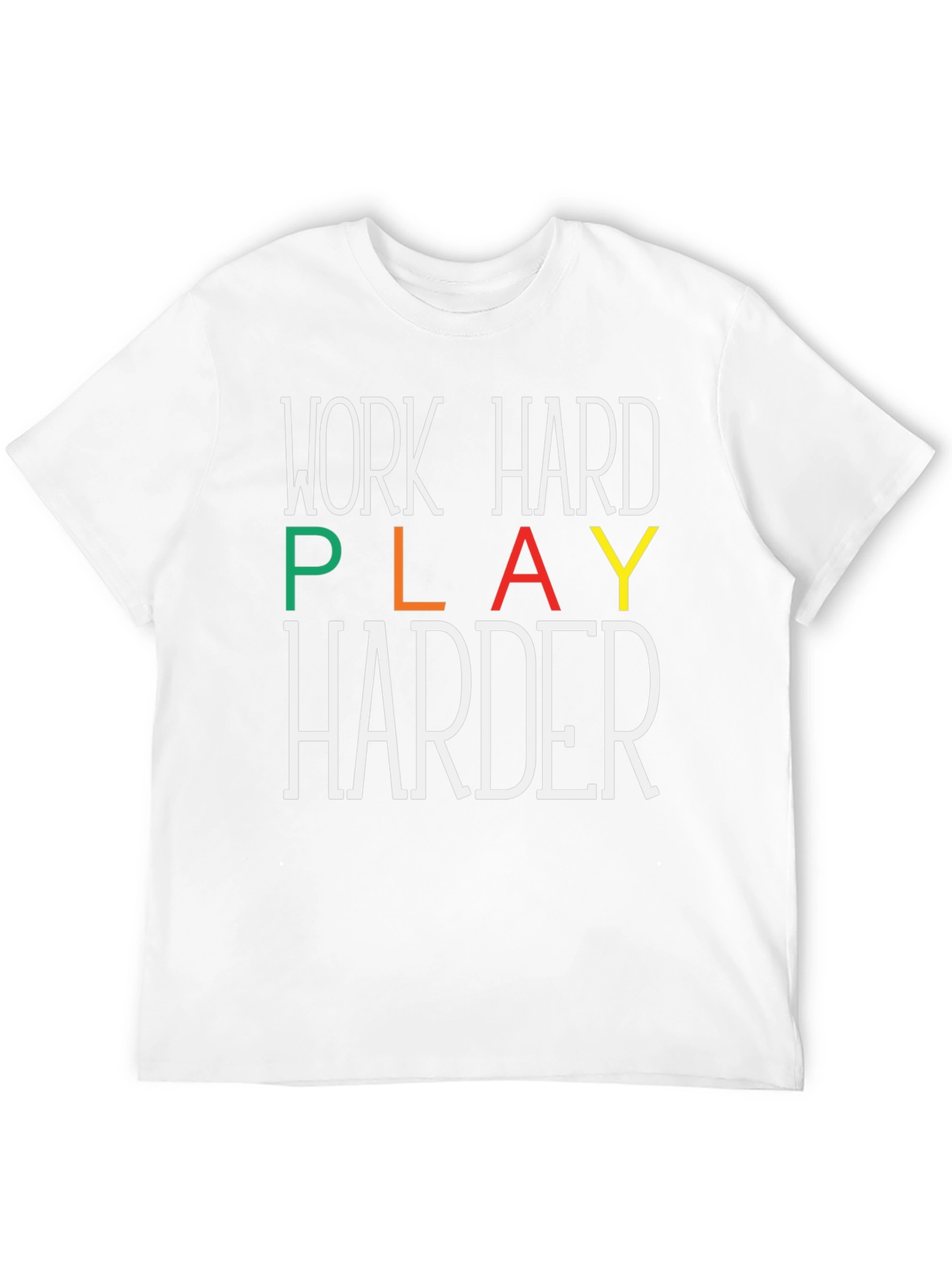 Work Hard Play Harder Graphic Tee