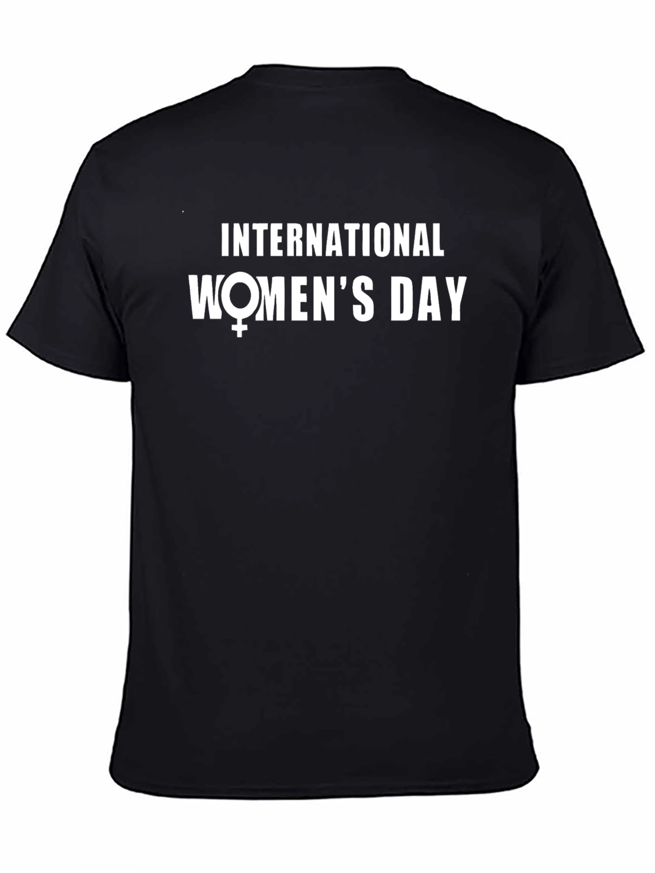International Womens Day T-Shirt - Black