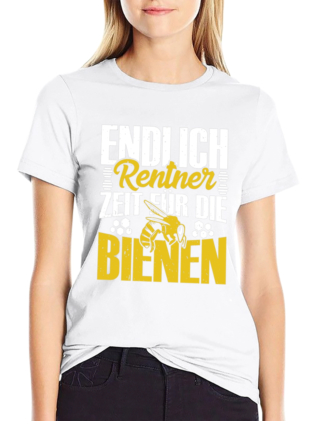 Retirement Bee T-Shirt: Endlich Rentner Zeit für die Bienen
