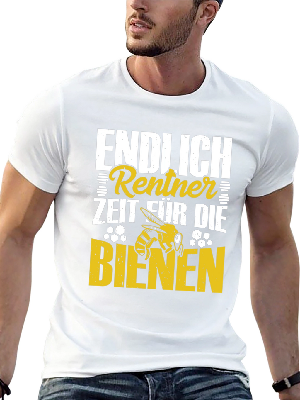 Retirement Bee T-Shirt: Endlich Rentner Zeit für die Bienen