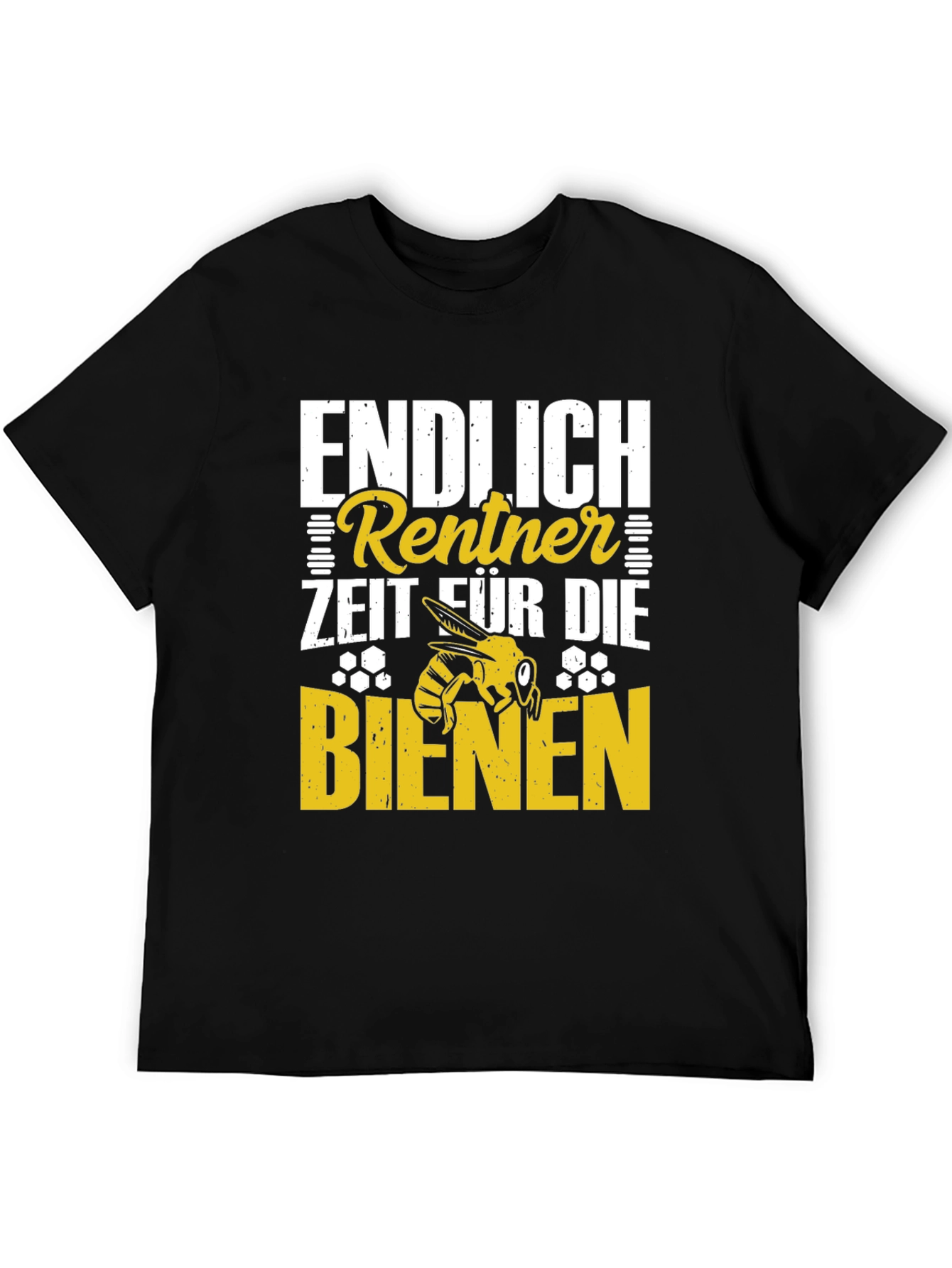 Retirement Bee T-Shirt: Endlich Rentner Zeit für die Bienen
