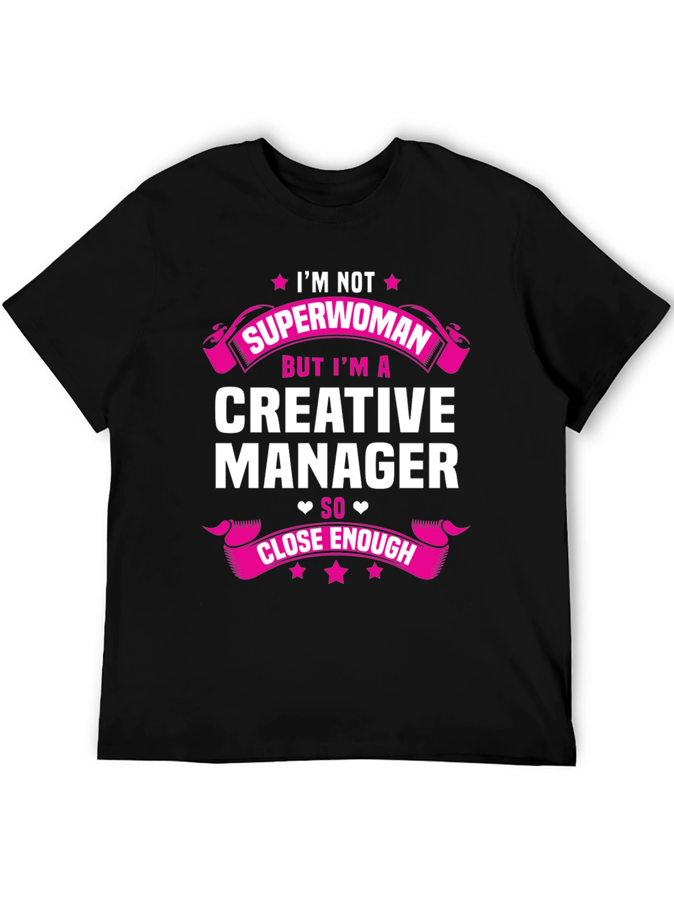 Creative Manager Graphic Tee - Funny Superwoman T-Shirt