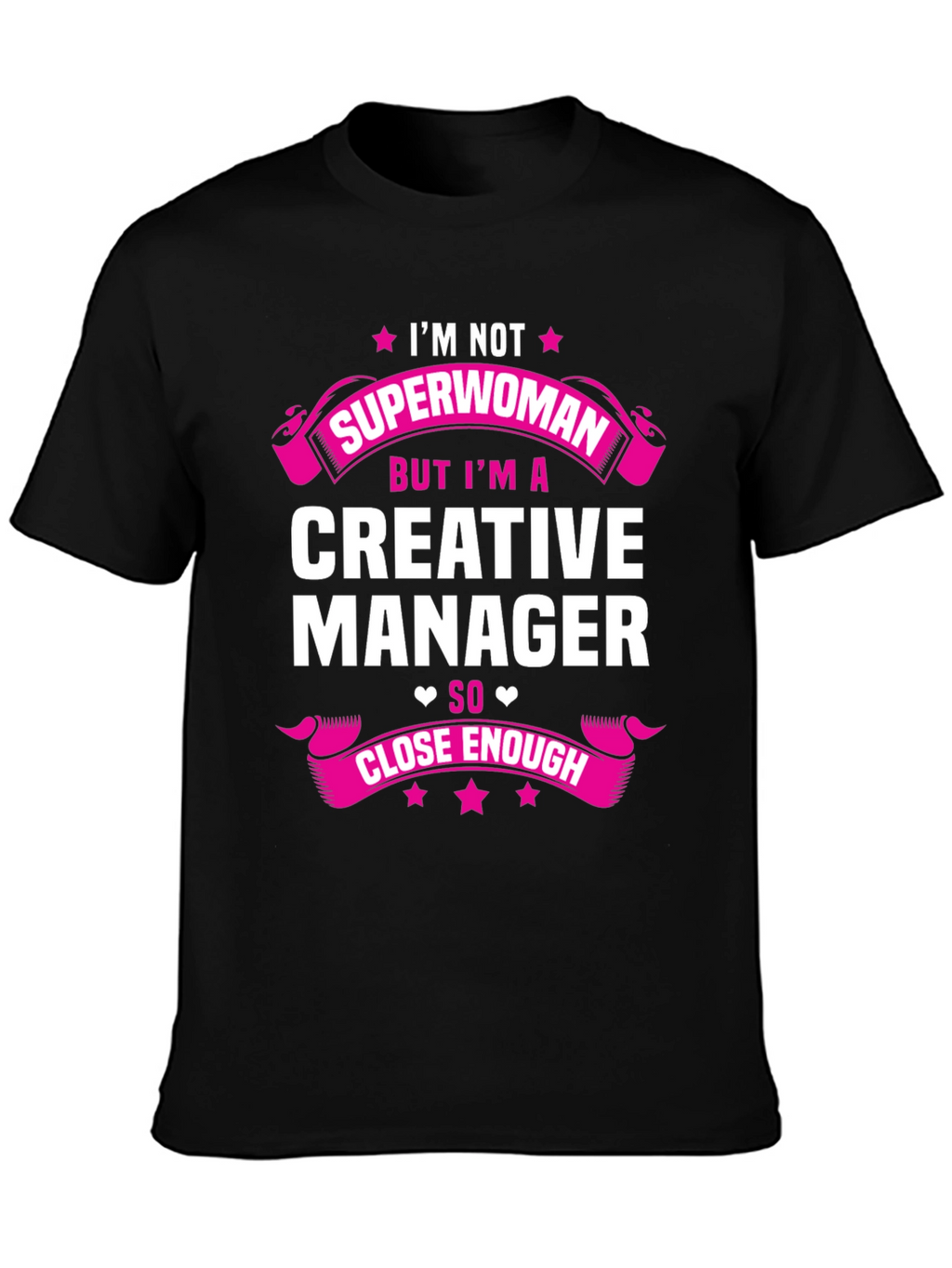 Creative Manager Graphic Tee - Funny Superwoman T-Shirt
