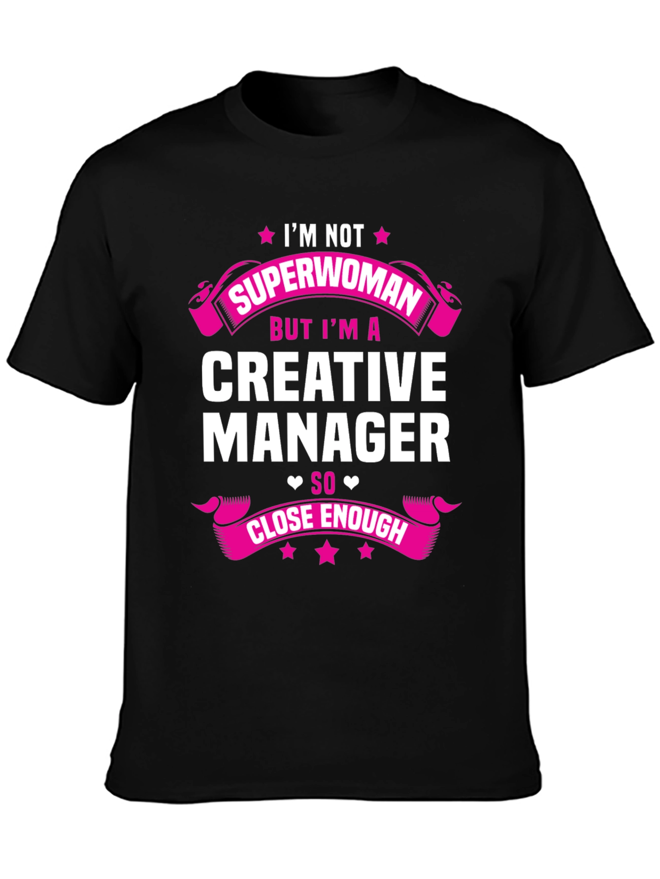Creative Manager Graphic Tee - Funny Superwoman T-Shirt