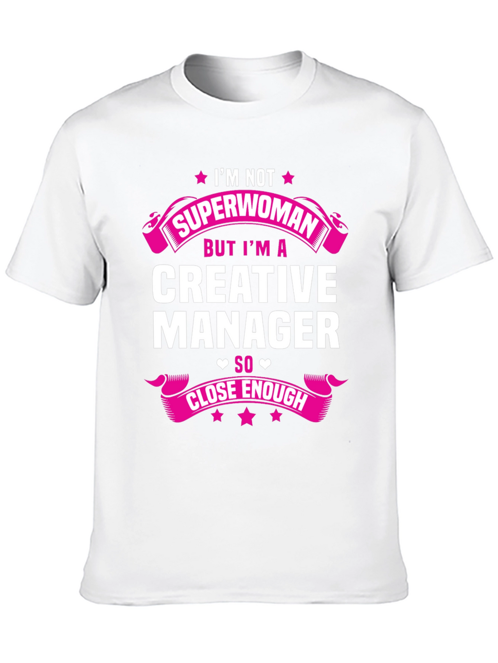 Creative Manager Graphic Tee - Funny Superwoman T-Shirt