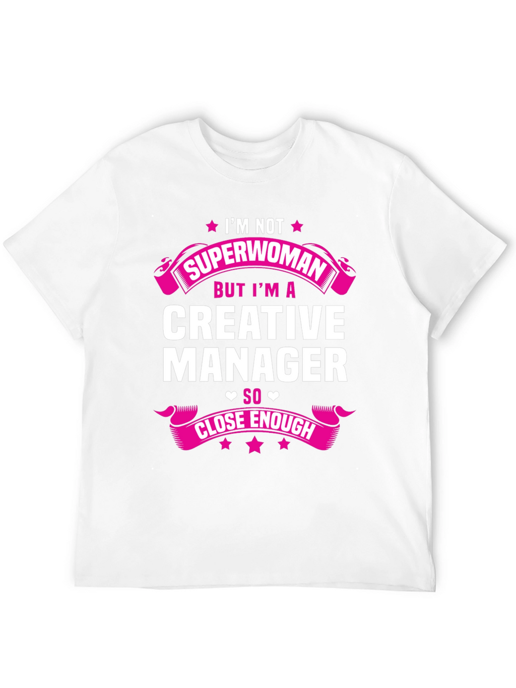 Creative Manager Graphic Tee - Funny Superwoman T-Shirt
