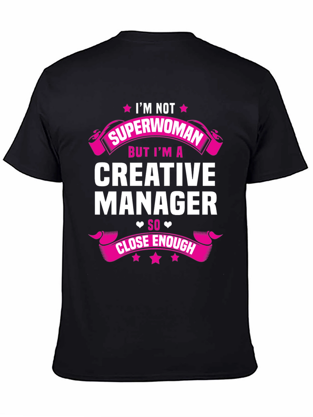 Creative Manager Graphic Tee - Funny Superwoman T-Shirt