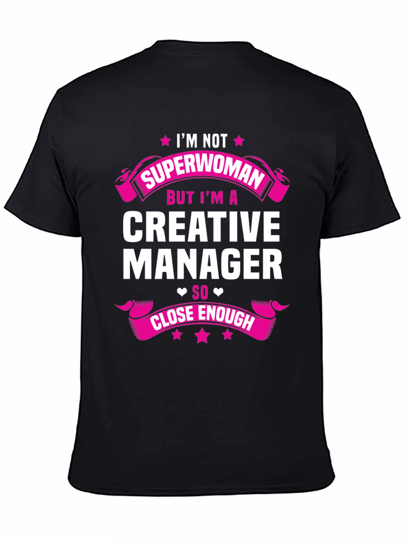 Creative Manager Graphic Tee - Funny Superwoman T-Shirt