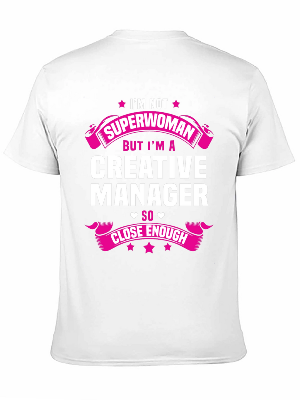 Creative Manager Graphic Tee - Funny Superwoman T-Shirt