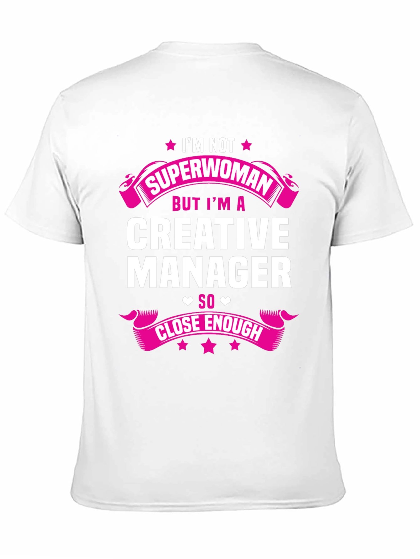 Creative Manager Graphic Tee - Funny Superwoman T-Shirt