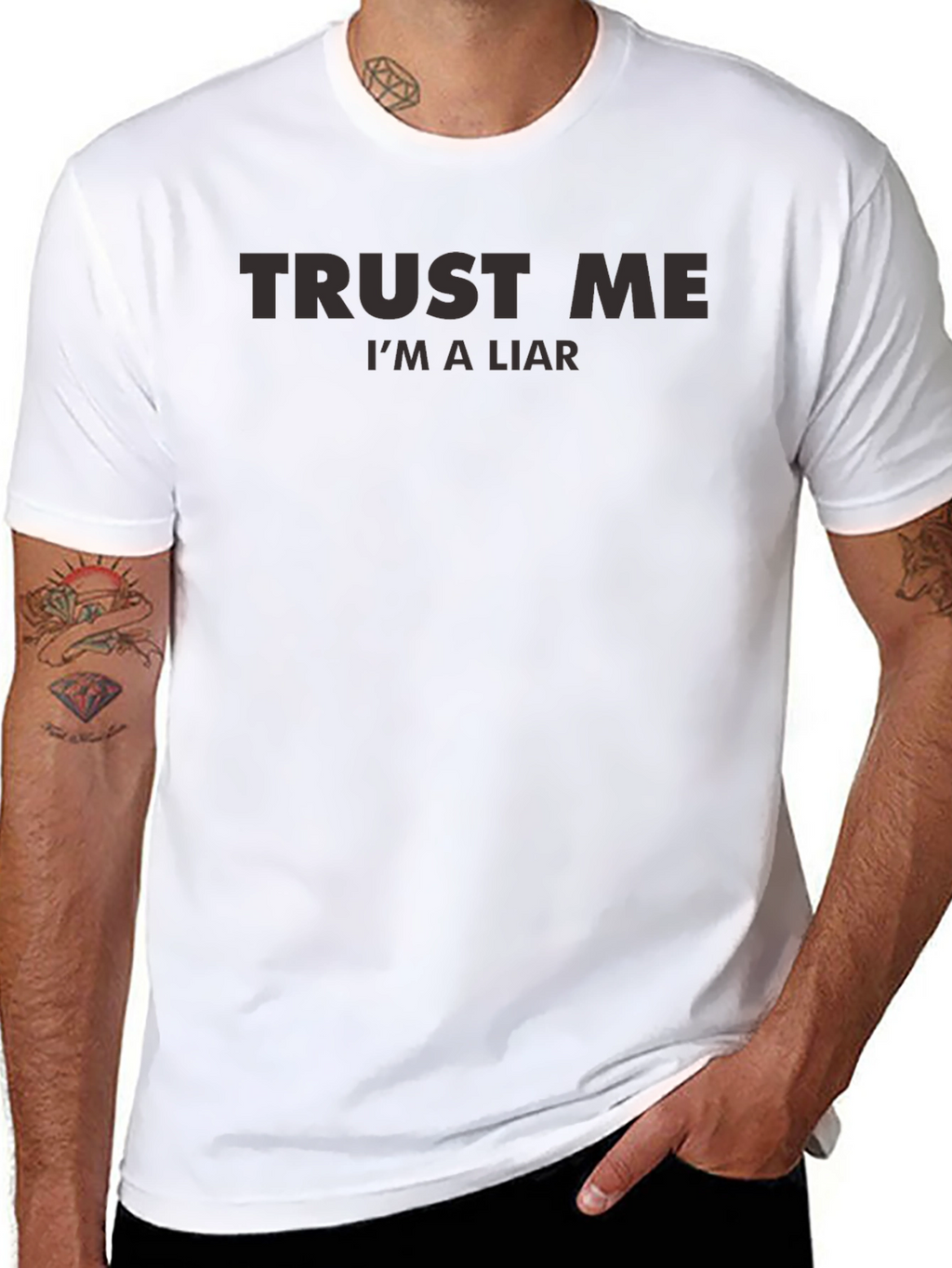Trust Me Im a Liar Graphic Tee