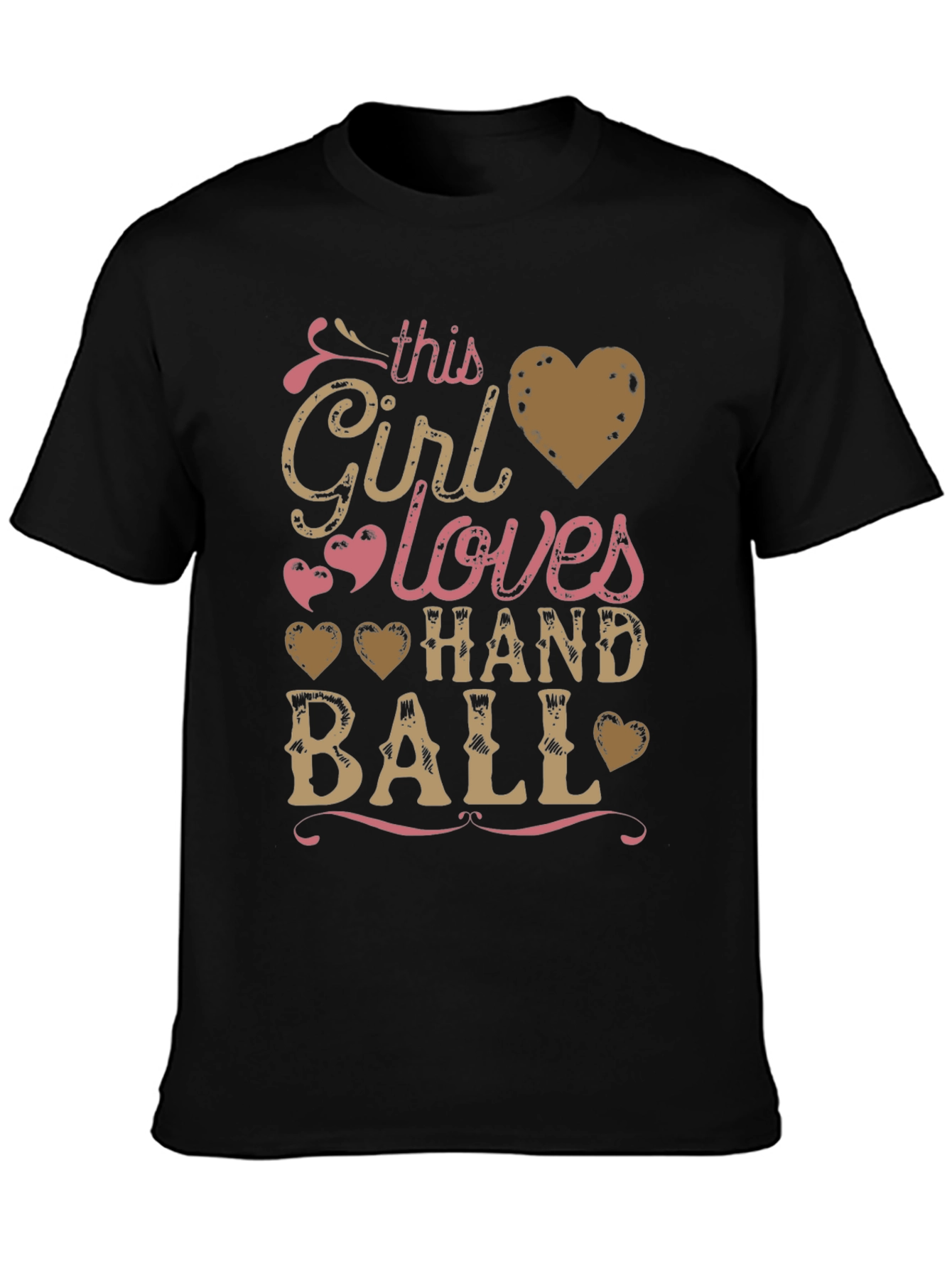 Handball Lover T-Shirt - This Girl Loves Handball