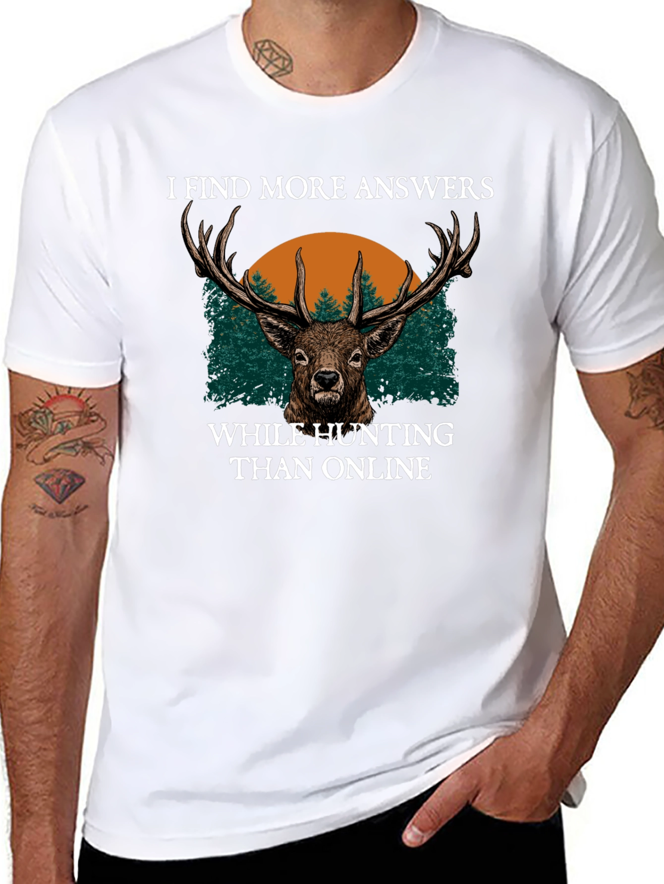 Hunting Answers Graphic Tee