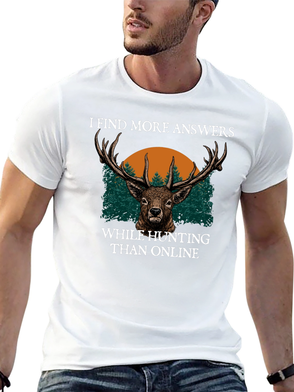Hunting Answers Graphic Tee