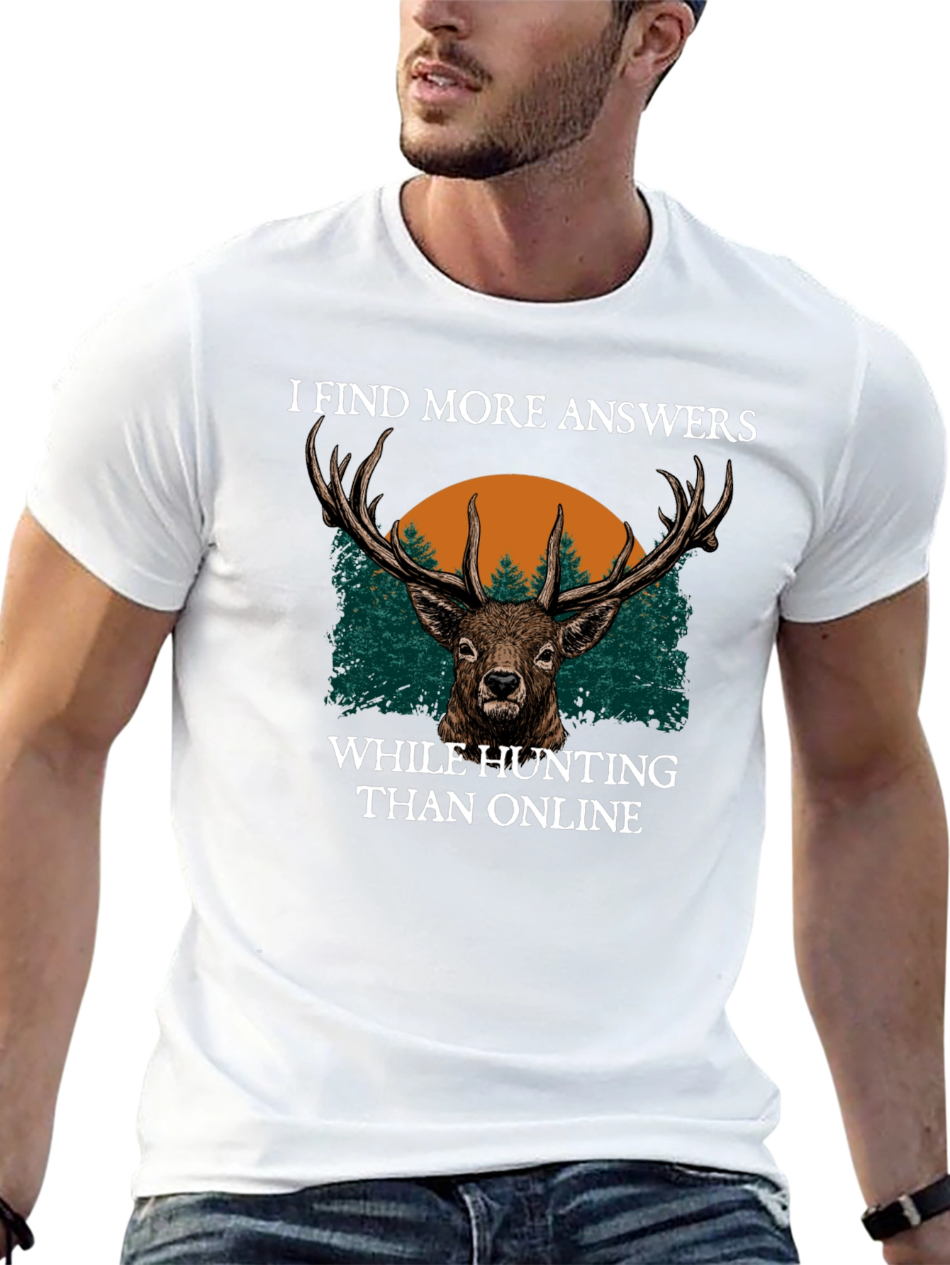 Hunting Answers Graphic Tee