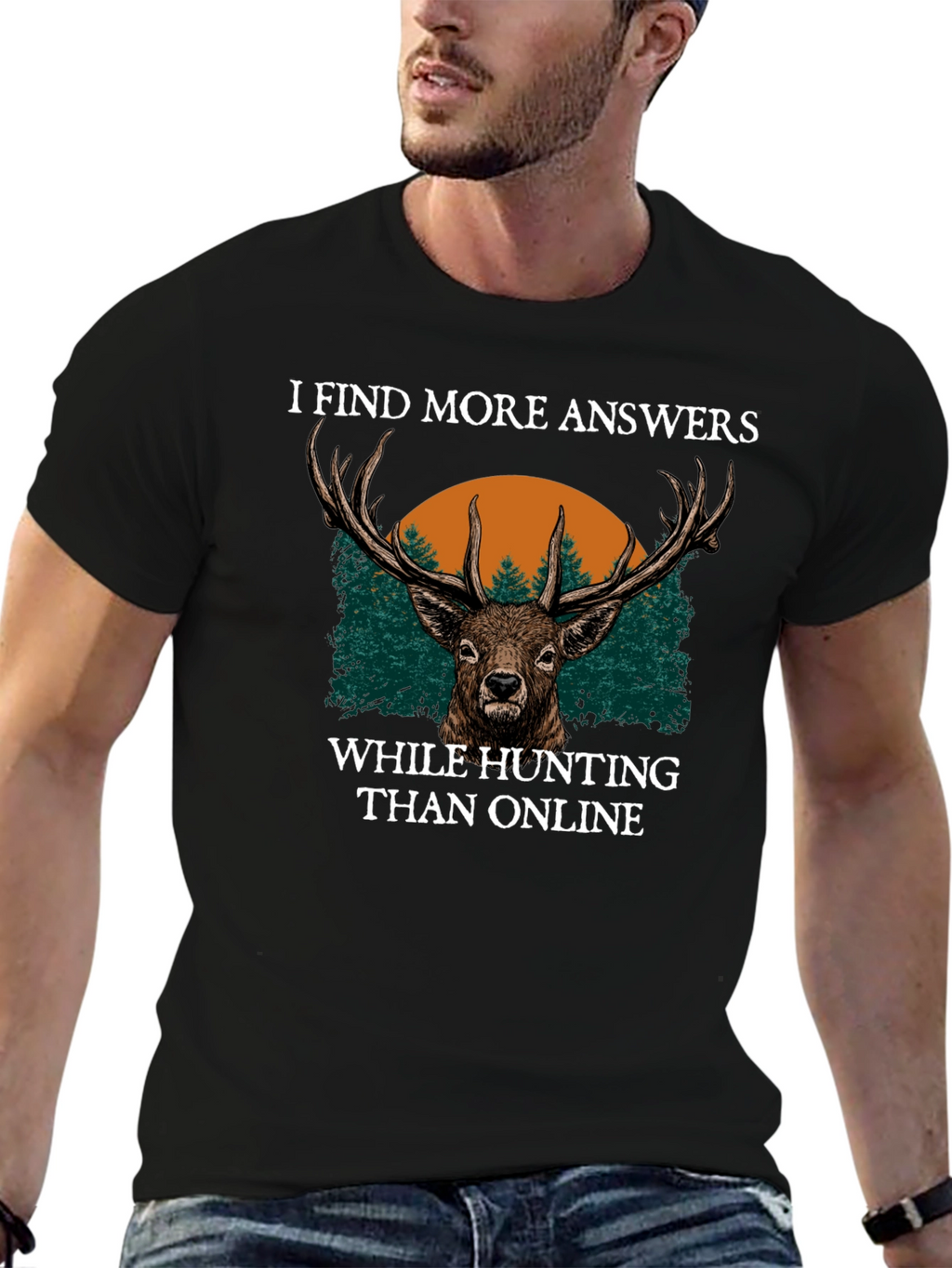 Hunting Answers Graphic Tee