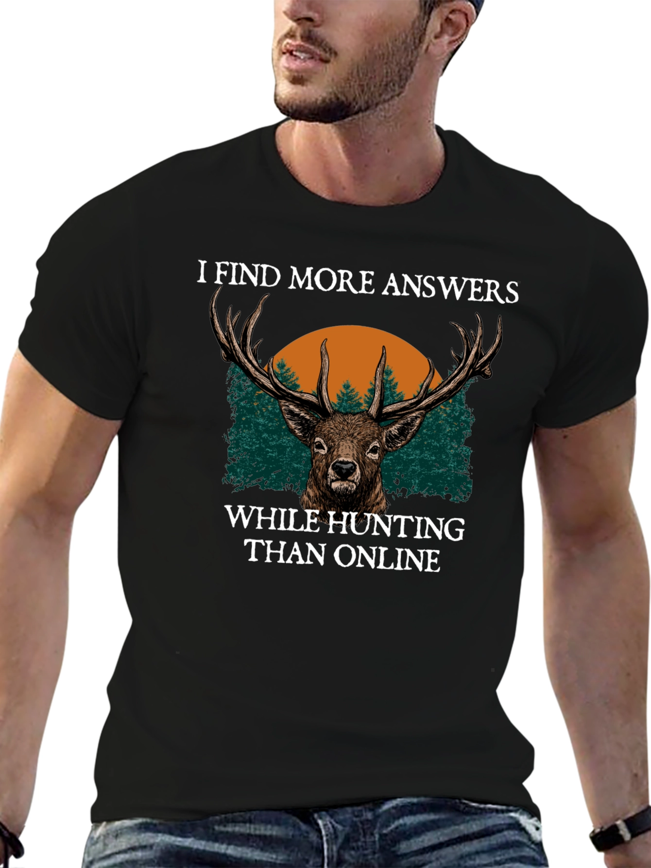 Hunting Answers Graphic Tee