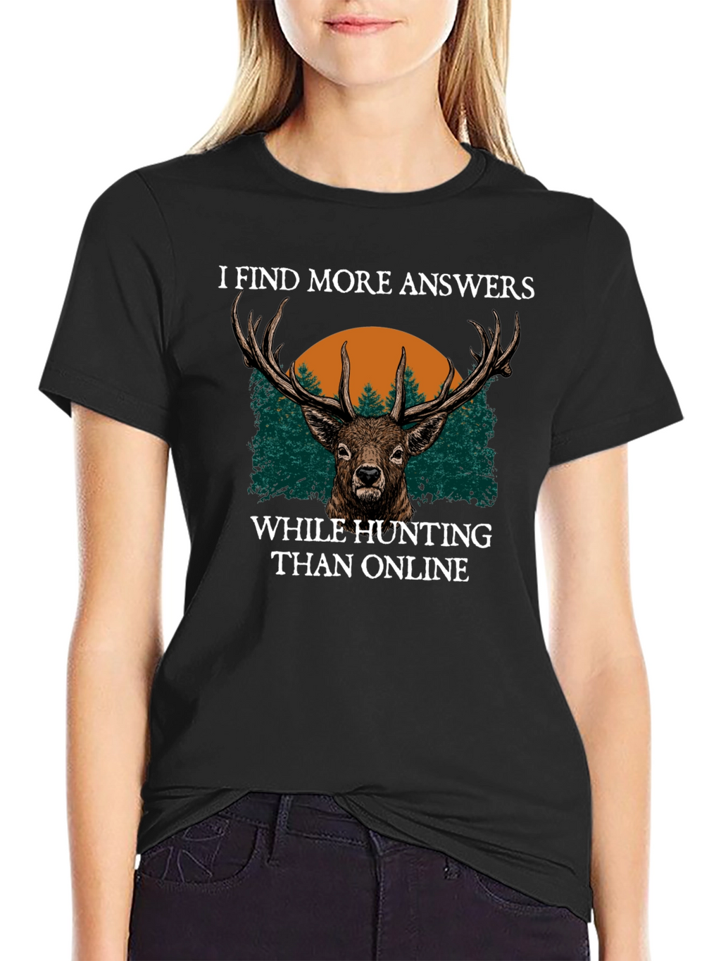 Hunting Answers Graphic Tee
